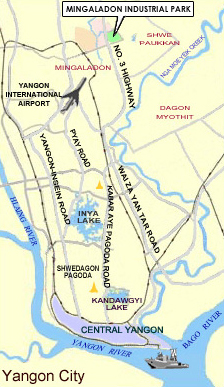 Yangon Map